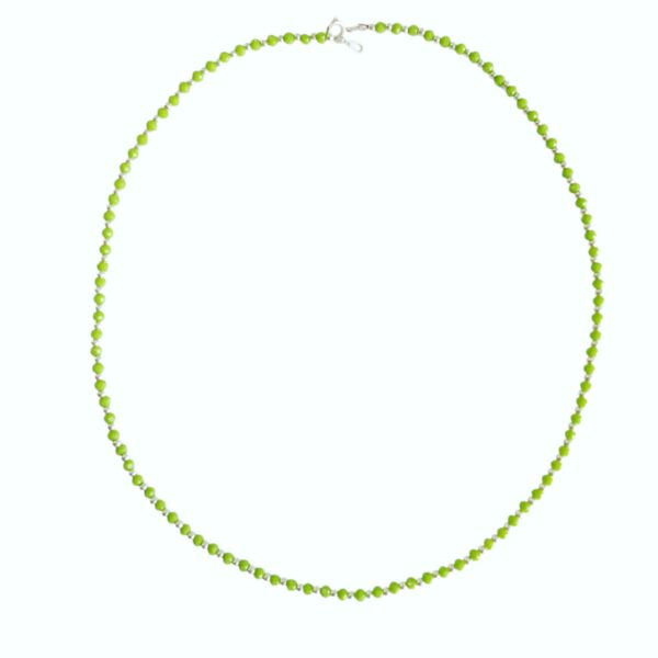 Gargantilla Pl900 cristal 40cm