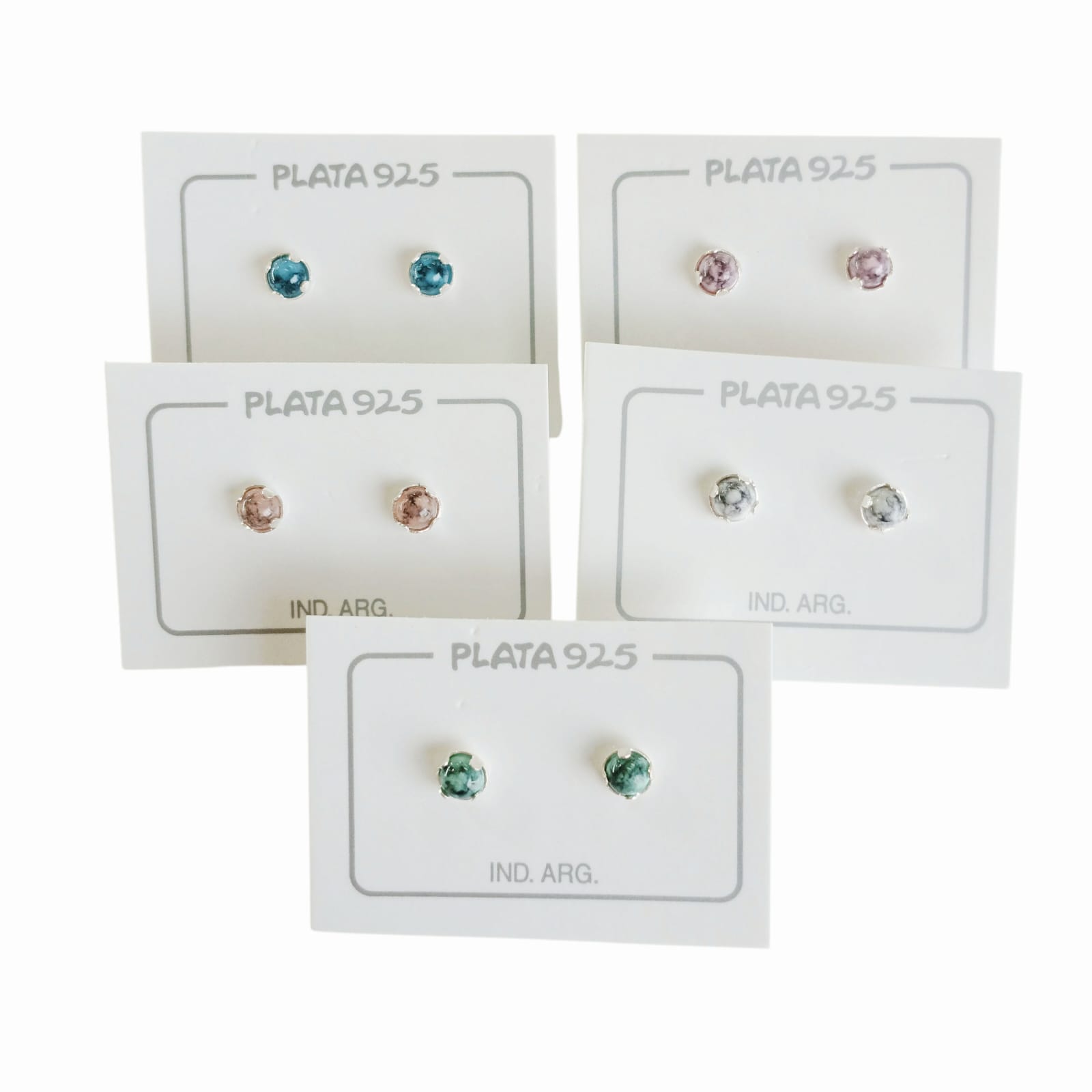 Aro Plata media pastilla