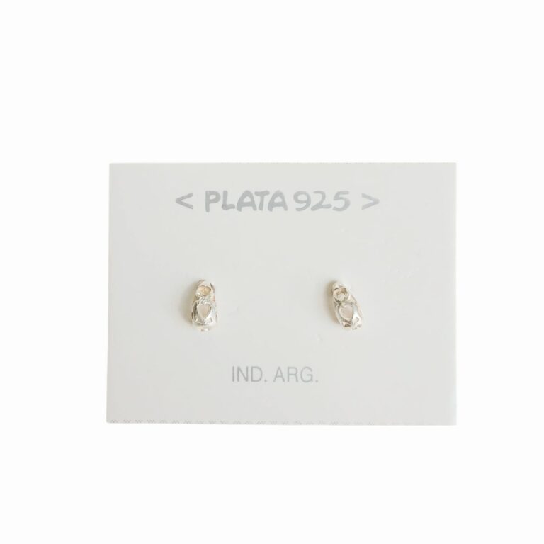 Aro Plata 925 Gotita Calada