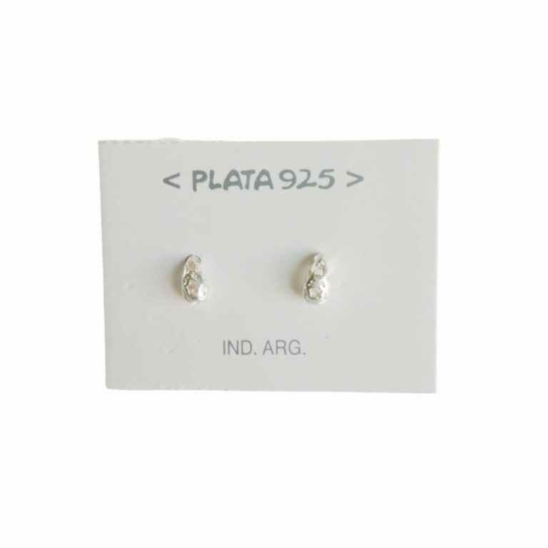 Aro Plata 925 Gotita Calada