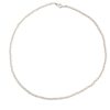 Gargantilla Pl900 cristal 40cm
