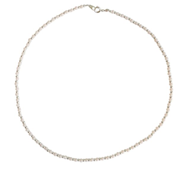 Gargantilla Pl900 cristal 40cm