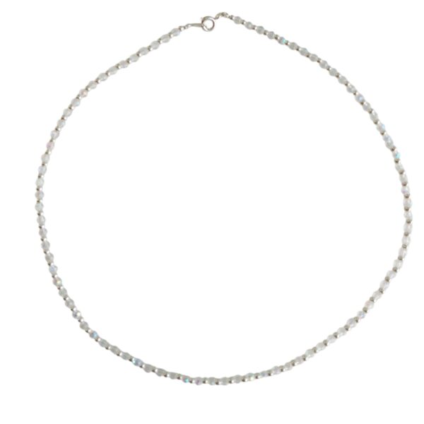 Gargantilla Pl900 cristal 40cm