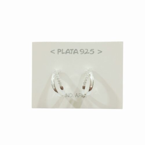 Aro Plata 925 Cubic