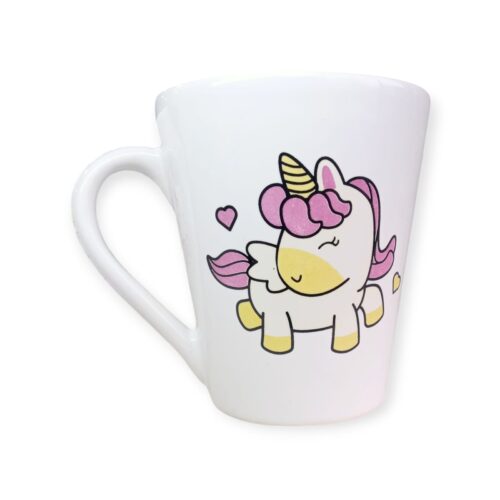 Taza Cerámica con decoración Unicornio