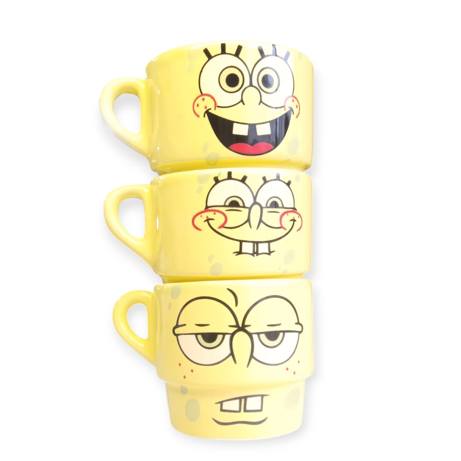 Taza Cerámica Apilable con decoración