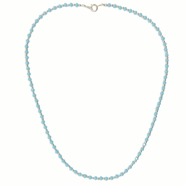 Gargantilla Pl900 cristal 40cm
