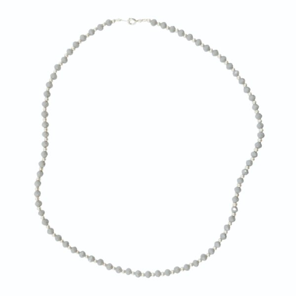 Gargantilla Pl900 cristal 45cm