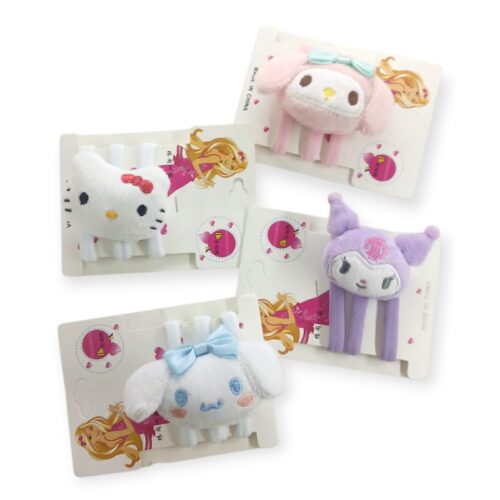 Colitas con muñequito con peluche