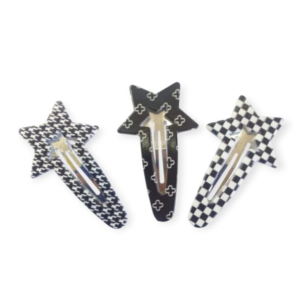 Set de tic tec x3 bl/neg Estrella