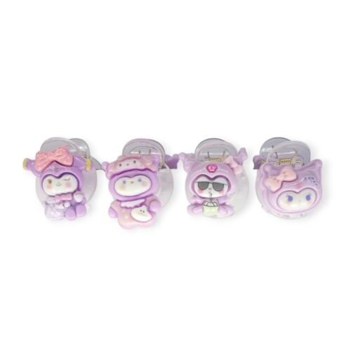 set Brochecitos cristal c/aplique x10u
