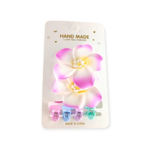 Set coleros  Flor+trabitas