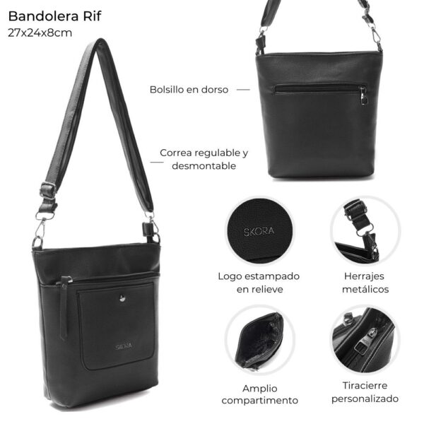 Bandolera Rif dos cierres