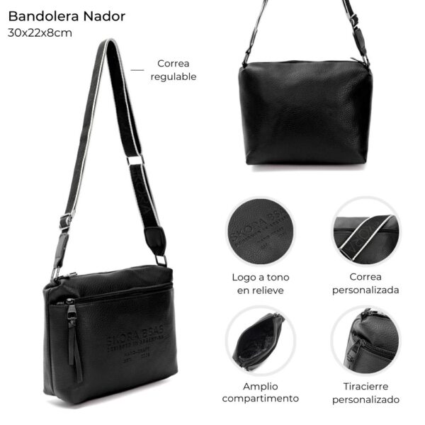 Bandolera Nador 30x22x8