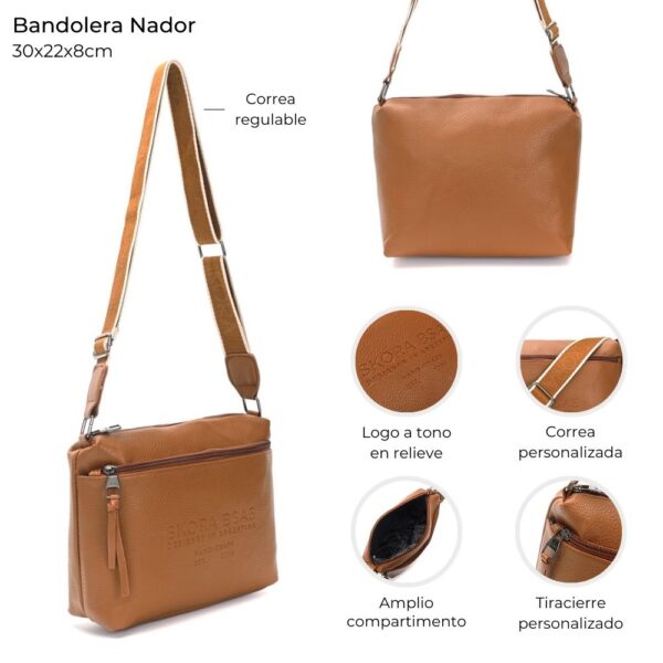 Bandolera Nador 30x22x8