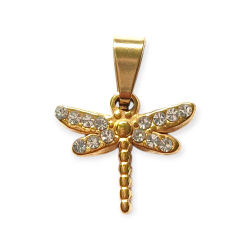Dije AQD libélula strass