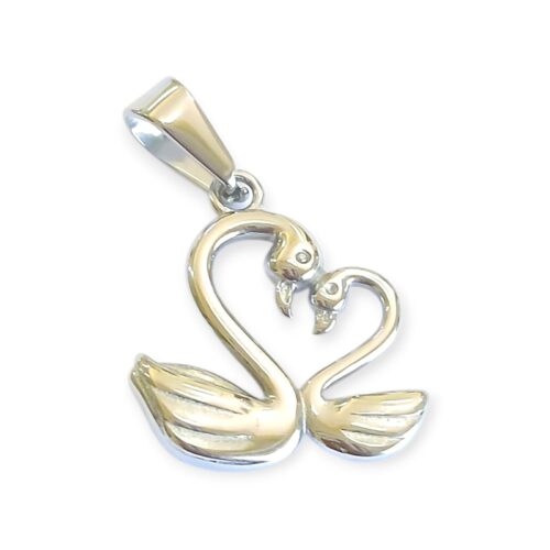 Dije AQ Idoble cisne inflado