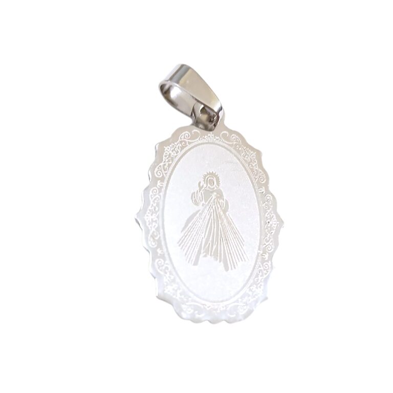 Dije AQ Sagrado corazón de Jesús laser