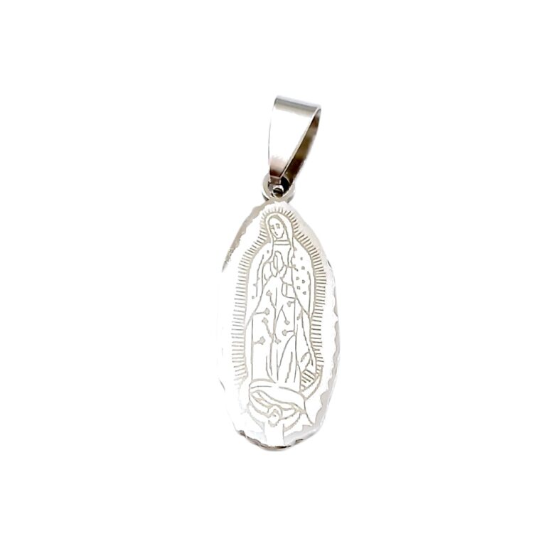 Dije AQ Virgen de Guadalupe Laser