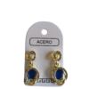 Aro AQD colgante con perla.