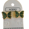 Aro AQD mariposa esmaltada.