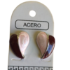 Aro AQ corazón esmaltado.