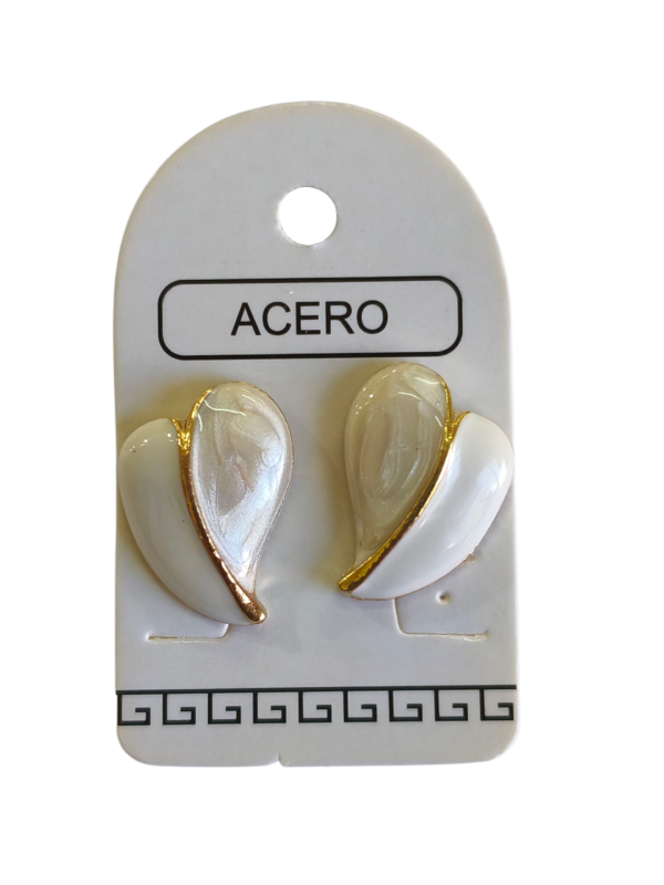 Aro AQD corazón esmaltado.