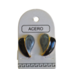 Aro AQD corazón esmaltado.