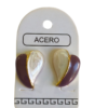 Aro AQD corazón esmaltado.
