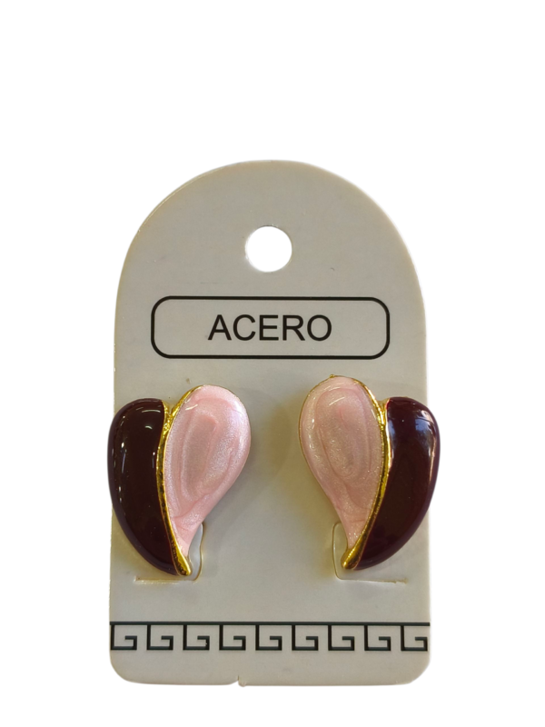 Aro AQD corazón esmaltado.