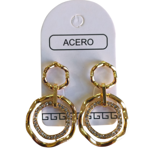 Aro AQ 2 argollas colgantes.