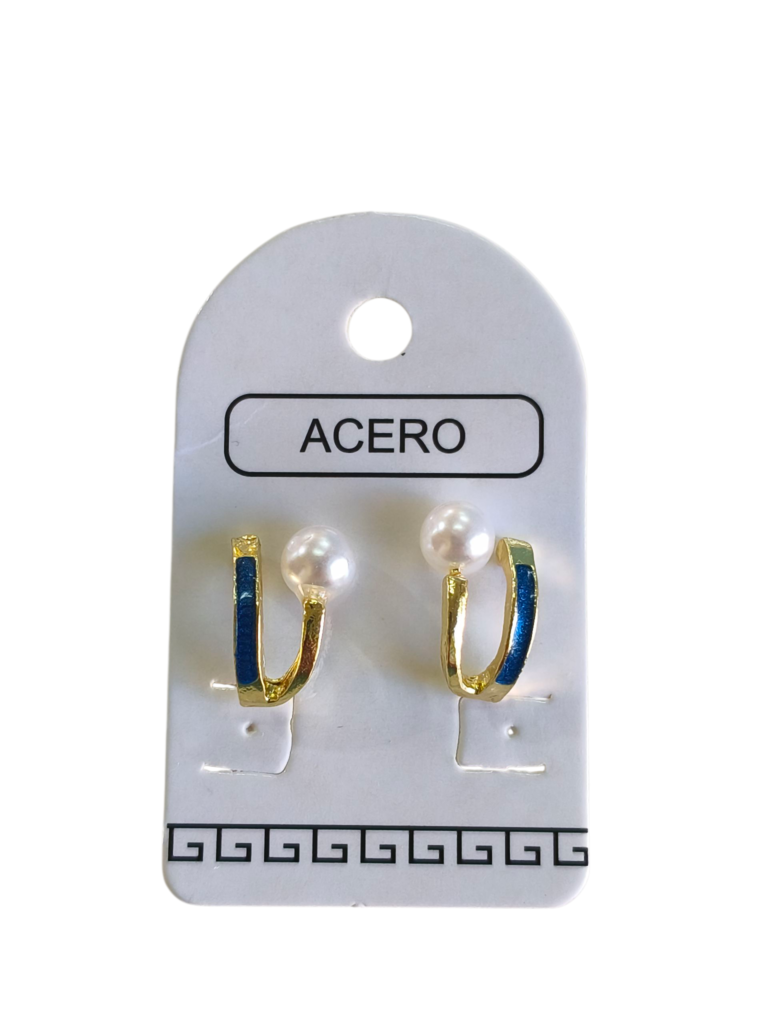 Aro AQD perla esmaltado.