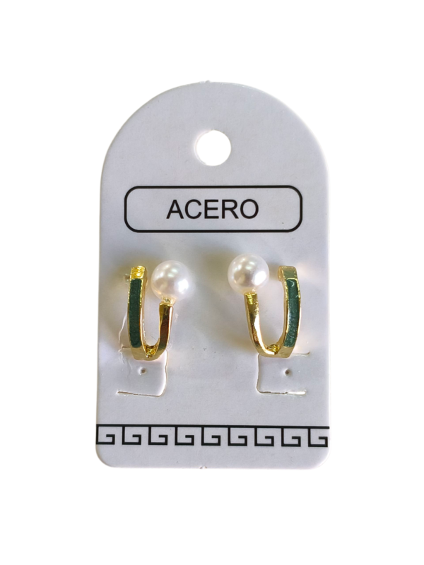 Aro AQD perla esmaltado.