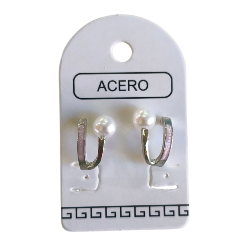 Aro AQ perla esmaltado.
