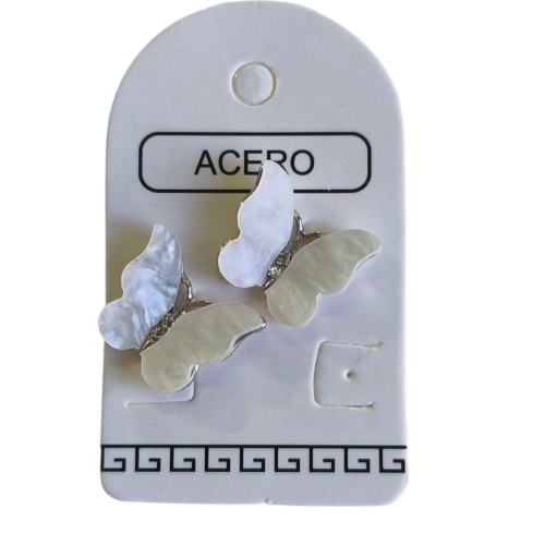 Aro AQ mariposa nacar.