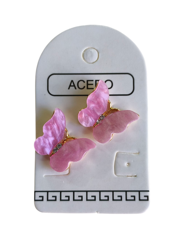 Aro AQD mariposa nacar.