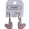 Aro AQ argolla con corazón esmaltado.