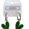 Aro AQ argolla con corazón esmaltado.