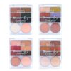 Sombra para ojos Mate c/brillo x8 colores Skora
