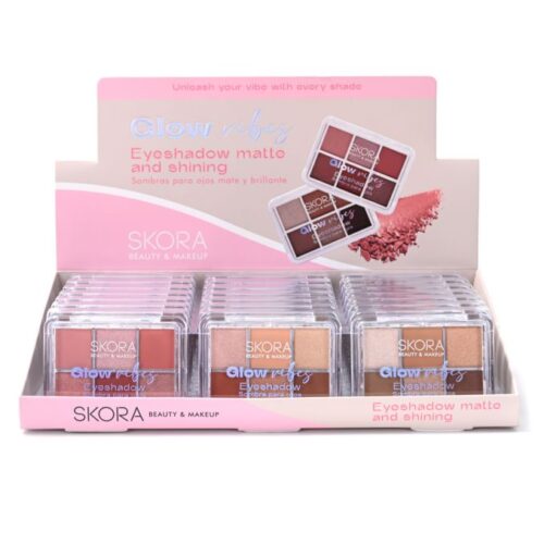 Sombras para ojos combinadas x 6 Skora 2×1