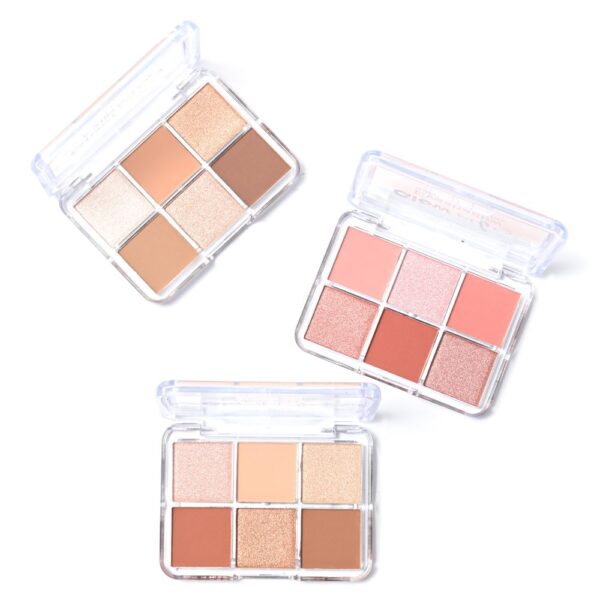 Sombras para ojos combinadas x 6 Skora