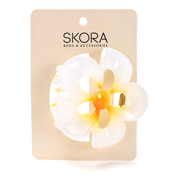 Broche para cabello flor.