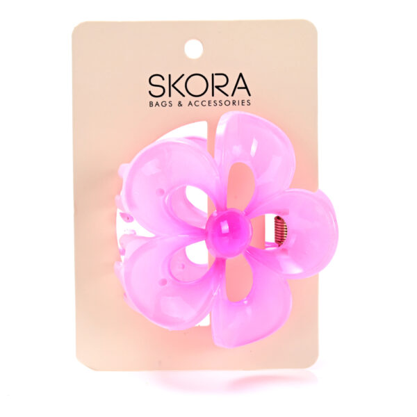 Broche para cabello flor.