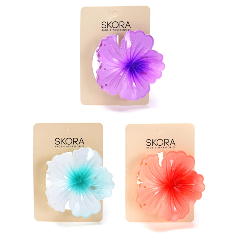 Broche para cabello flor.