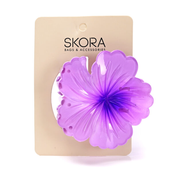 Broche para cabello flor.