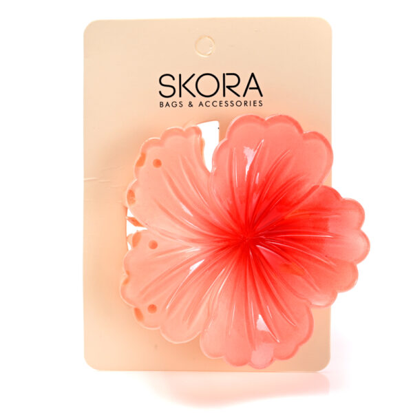 Broche para cabello flor.
