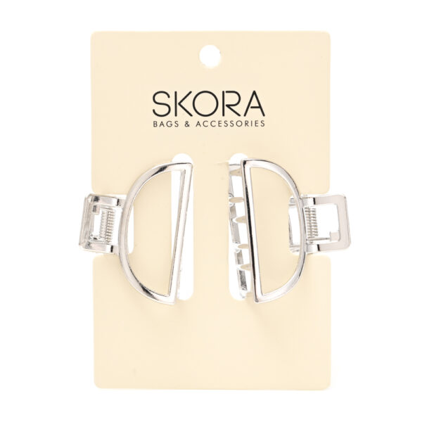 41391-5 Broche para cabello metal x2