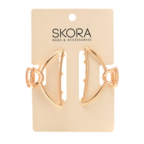 Broche para cabello metal x2