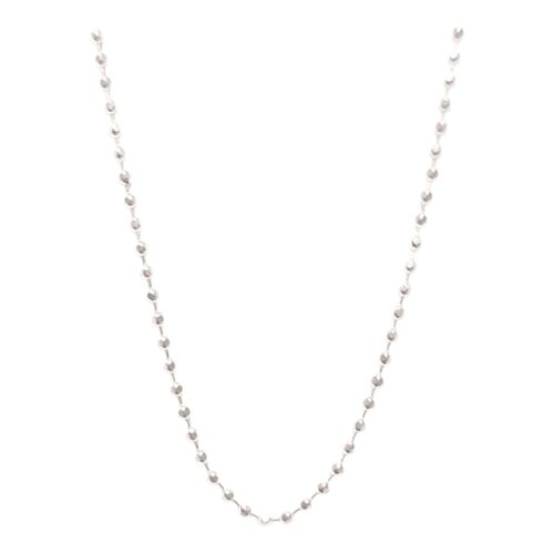 Cadena Plata 900 eslabon bolitas 2mm x40