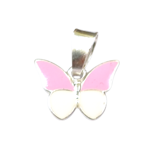 Dije plata esmaltado